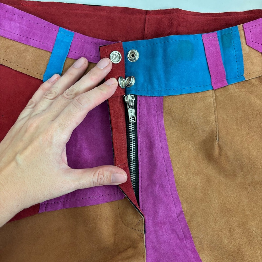 Understated Leather X Revolve 70s Patch Pant In M… - image 7